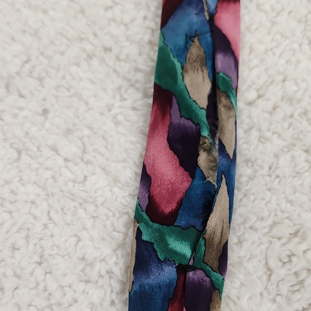 Grateful Dead Colorful Patterned Men's Tie - Picture 6 of 8